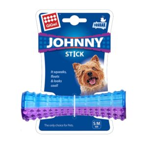 GiGwi Johnny Stick Small aport modro/purpur.