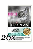 ProPlan Cat  kaps. Delicate O.Fisch 26x85g