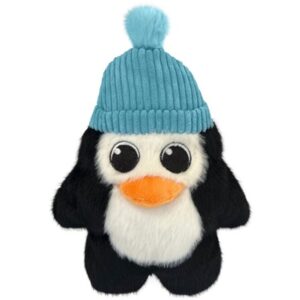 KONG Holiday Snuzzles vánoční plyšový tučňák S 16cm