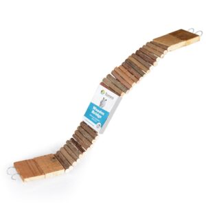 Dřevěný můstek dlouhý, 7x60cm (kulatá dřívka)