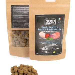 Farm Company PIU BUONO pamlsky pro psy s rybou a řepou 90g