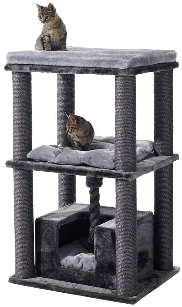Nobby škrabadlo pro kočky BRIDA tmavě šedá 60 x 48 x 90 cm Nobby škrabadlo pro kočky BRIDA tmavě šedá 60 x 48 x 90 cm