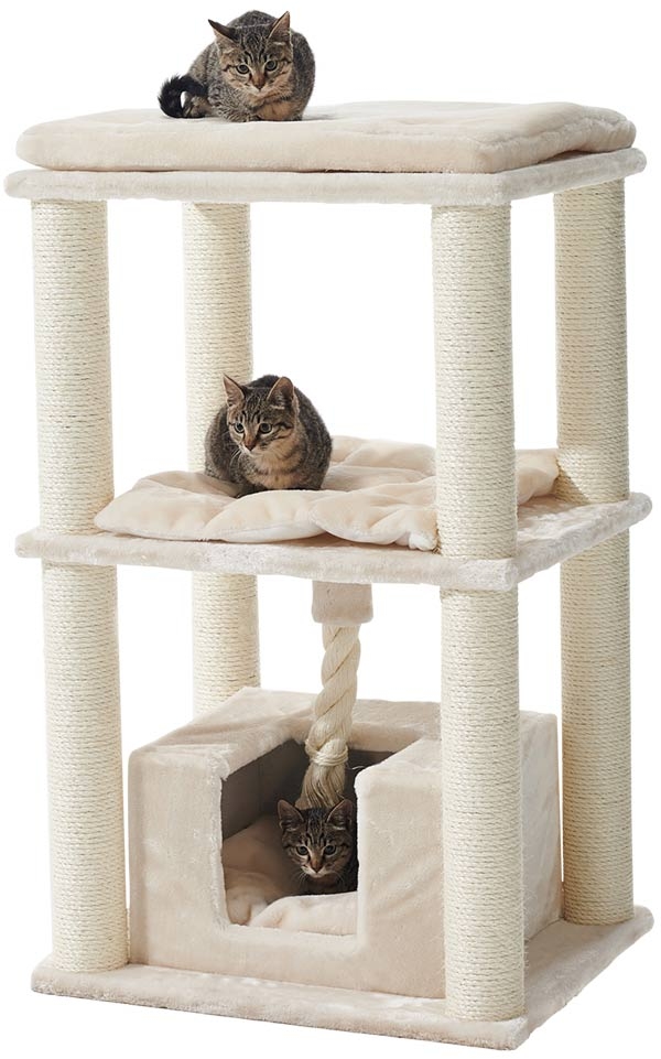 Nobby škrabadlo pro kočky BRIDA krémová 60 x 48 x 90 cm Nobby škrabadlo pro kočky BRIDA krémová 60 x 48 x 90 cm