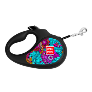 WAUDOG vodítko samonavíjecí Summer - 50kg/5m/L