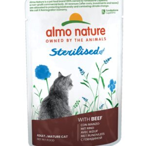 Almo Nature Holistic Sterilised – Hovězí 70g