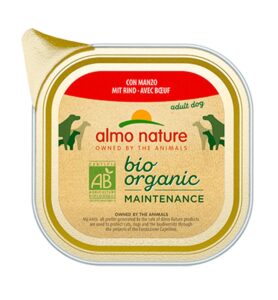 Almo Nature Bio Organic - vanička pro psy s hovězím 100g