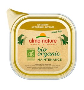 Almo Nature Bio Organic - vanička pro psy s krůtou 100g