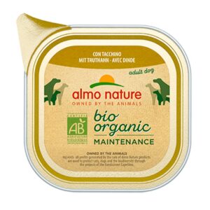 Almo Nature Bio Organic – vanička pro psy s krůtou 100g
