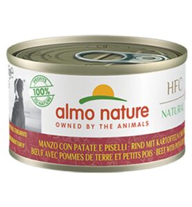 Almo Nature HFC Natural - Hovězí s bramborem a hráškem 95g