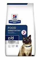 Hill's Prescription Diet z/d Alergie a péče o kůži granule pro kočky 3 kg