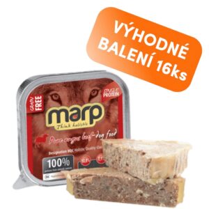 Marp Holistic Marp Angus Beef vanička pro psy s hovězím 16x100g