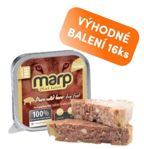 Marp Holistic Marp Wild Boar vanička pro psy s divočákem 16x100g