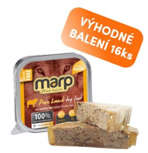 Marp Holistic Marp Lamb vanička pro psy s jehněčím 16x100g