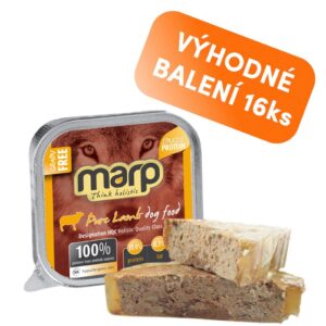 Marp Holistic Marp Lamb vanička pro psy s jehněčím 16x100g