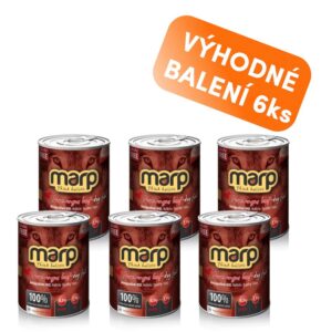 Marp Holistic Marp Angus Beef konzerva pro psy s hovězím 6x400g