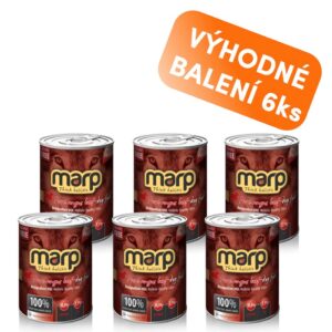 Marp Holistic Marp Angus Beef konzerva pro psy s hovězím 6x400g