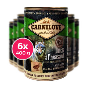 Carnilove Wild konz Meat Duck & Pheasant 6x 400g