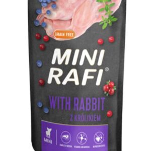 RAFI Paté králík – kapsička pro psy 150g