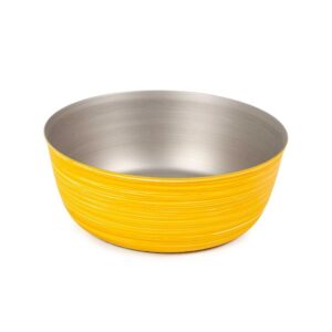 Farm company nerezová miska 1,8l žlutá