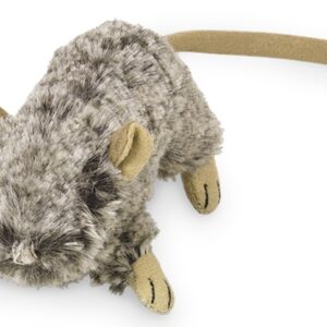 Nobby hračka pro kočky šedá myš šustivá 10cm