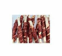 Bůvolí tyčka obalená hovězím a treskou 100g