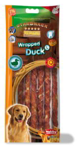 Nobby StarSnack Barbecue Wrapped Duck Large tyčinky 25cm / 128g