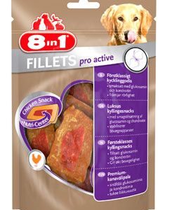 Pochoutka 8in1 Fillets pro active S 80g