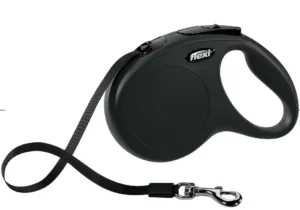 Vodítko Flexi Classic M 5m (max 25kg) pásek černá