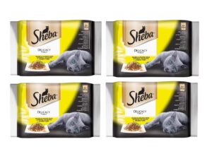 Sheba kapsa Delicacy drůbeží výběr v želé 16 x85g