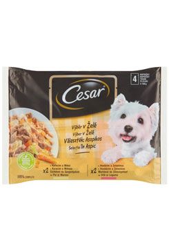 Cesar Selection kapsička v želé 4x100g Cesar Selection kapsička v želé 4x100g