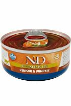 N&D CAT PUMPKIN Adult Venison & Pumpkin 70g 1 + 1 zdarma