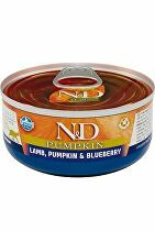 N&D CAT PUMPKIN Adult Lamb & Blueberry 70g 1 + 1 zdarma