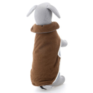 Vsepropejska Briana fleecová mikina pro psa Barva: Hnědá, Délka zad (cm): 34, Obvod hrudníku: 44 – 48 cm