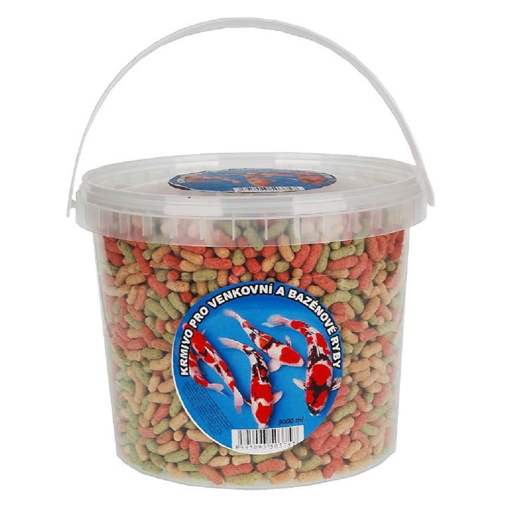 Apetit krmivo pro venkovní a bazénové ryby, kbelík 650g Apetit krmivo pro venkovní a bazénové ryby, kbelík 650g