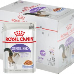 Royal Canin Feline Sterilised kapsa, želé 12 x 85g