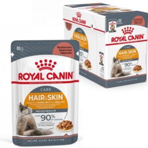 Royal Canin FelineHair & Skin  Intense Beauty kapsa, šťáva 12 x 85g