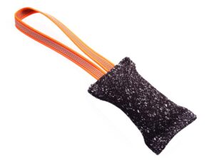 BAFPET Pešek RINGO, 1x ucho - Černá - 40mm x 17cm (M)