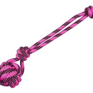 BAFPET Pešek HAMER, kulatý – Růžová – 8mm, 5,5cm x 15cm