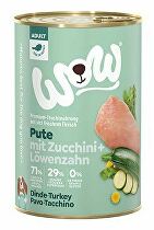WOW konzerva Krocan s cuketou Adult 400g