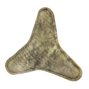 BAFPET Kožený bumerang LEDER – Hnědá – 20cm