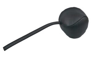 BAFPET Kožený míček s couračkou - 9cm