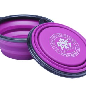 BAFPET Cestovní miska – Fuchsie – 380ml