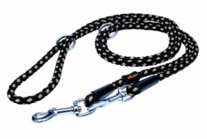 Obojek nylon 52-65/3cm modrá Kiwi