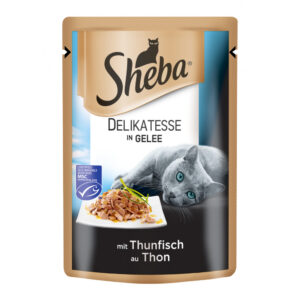 SHEBA kapsička DELIKATESSE in Gelee Tuňák v Želé 85g