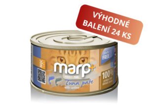 Marp Holistic Plus konzerva pro kočky – Tuňákové paté se sardinkami 24x70g