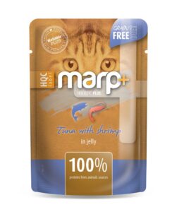 Marp Holistic Plus kapsička pro kočky - Tuňák s krevetami v želé 55g