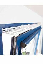 Mřížka do výklop. okna horní 75-125/16cm bílá 1ks TR