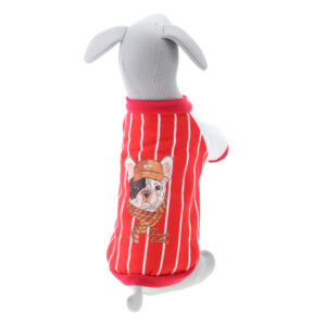 Vsepropejska Herry mikina pro psa Barva: Červená, Délka zad (cm): 41, Obvod hrudníku: 62 – 65 cm