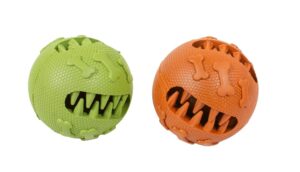 Farm Company kaučukový balonek na pamlsky 7,5cm - zelená