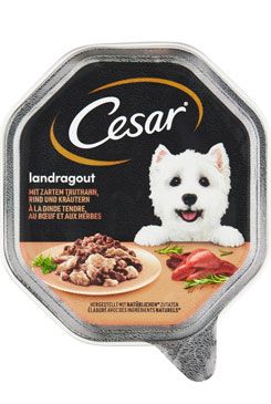 Cesar vanička krůtí a hovězí ve šťávě 150g Cesar vanička krůtí a hovězí ve šťávě 150g